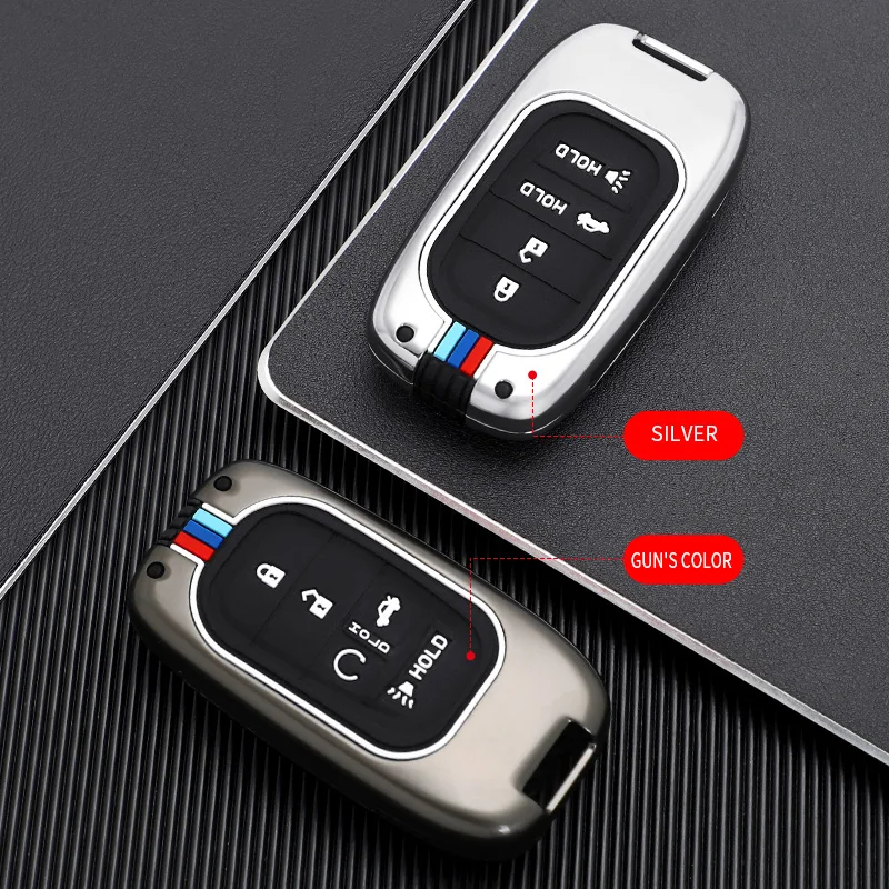 Free Sample For American Honda Civic Accord Car Key Cover Key Case Shell for Vezel Pilot CRV Freed 2021 2022 Car Key Holder