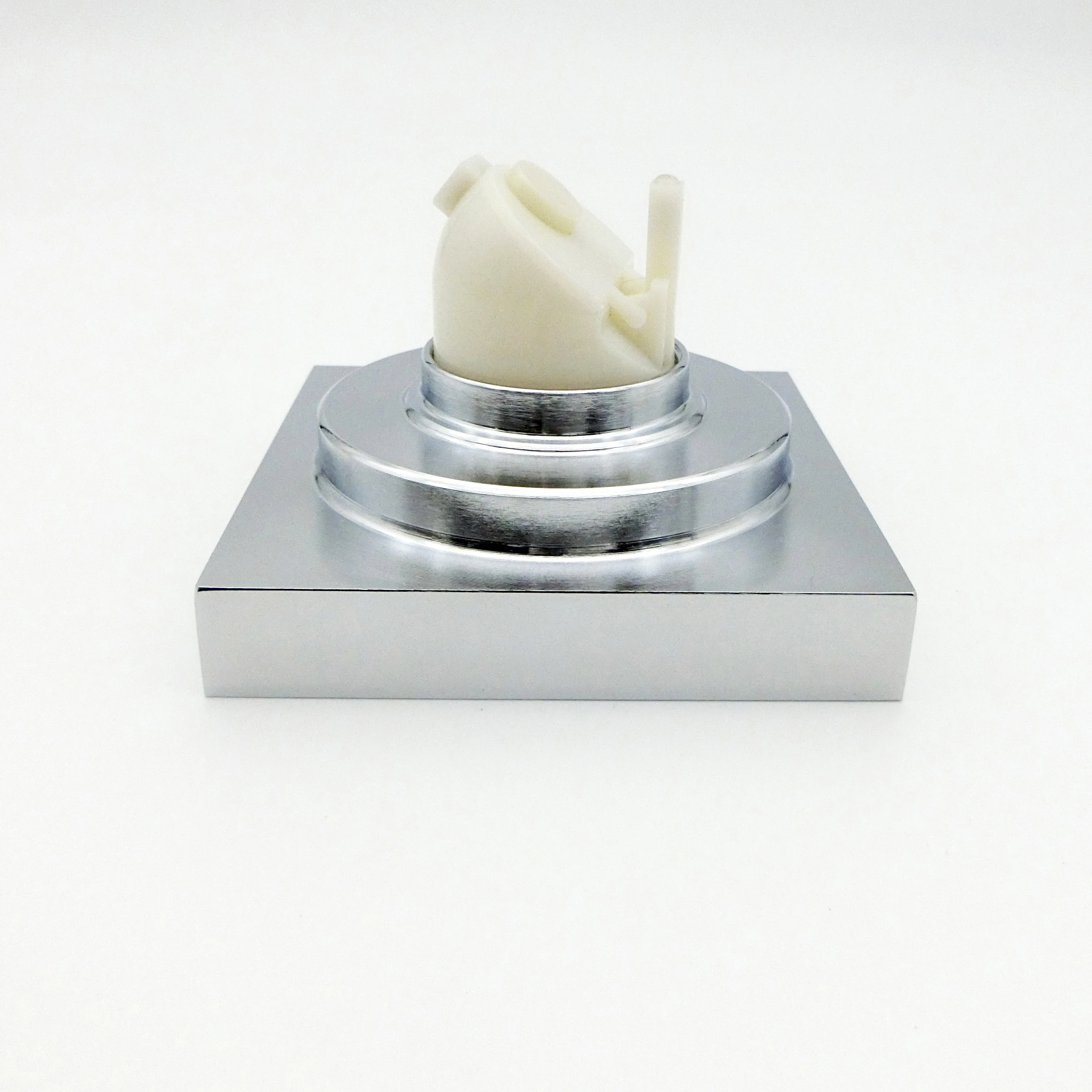 Bathroom accessories Shower Drains 100x100mm Square Chrome Brass Anti odor Floor Drain