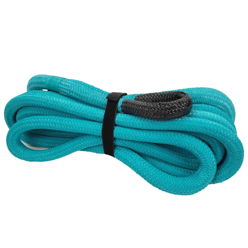 25mm 9m High Strength 4 x 4 off road rescue rope Kinetic Recovery Rope Towing Rope  for car