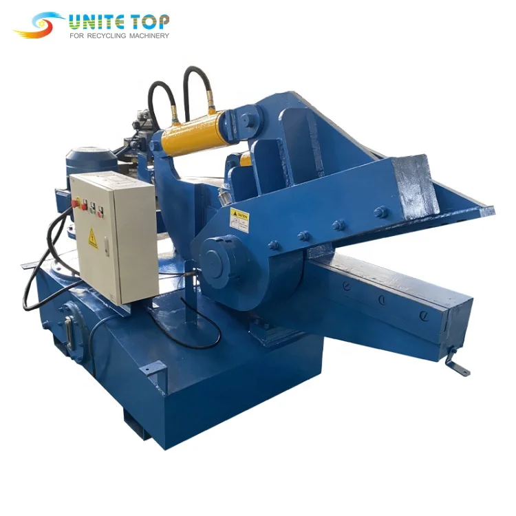 600 mm blades Low price high quality hydraulic alligator crocodile scrap metal shearing machine for sale