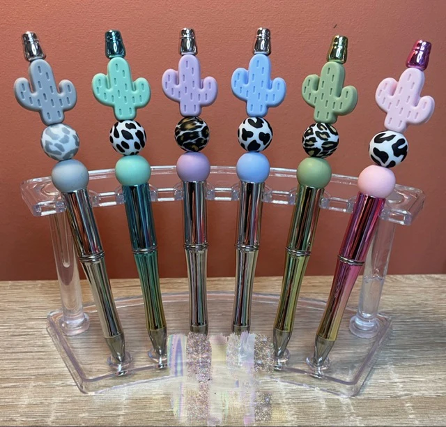 Buy East String Silicone Loose Beads Safe Teether Round Tie Dye DIY Chewable Baby Teething 15mm Printed Beads