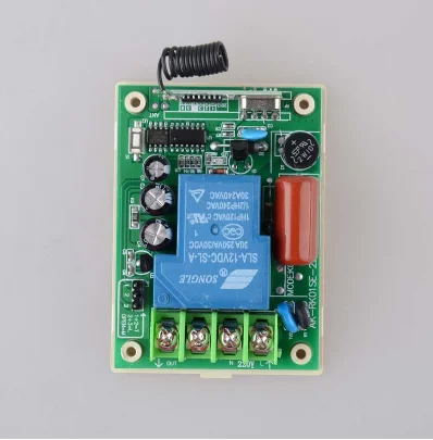 AC 220V 30A Relay Receiver Remote Control Switch 315/433mhz learning code ASK Smart Home B*roadlink TX Receiver Light Lamp LED