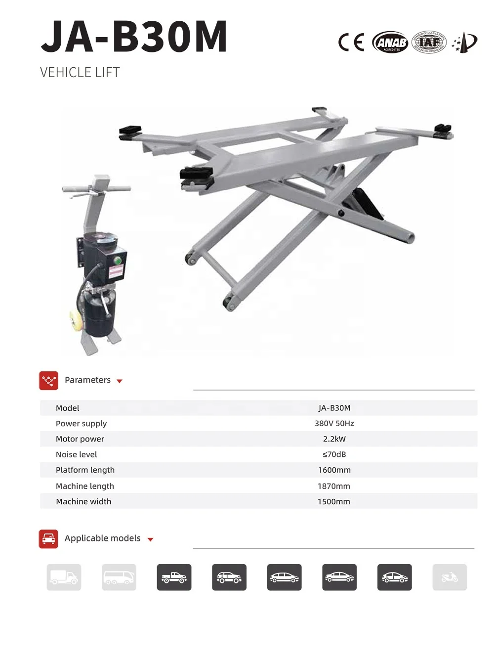 High Standard Portable Warehouse Scissor Lift Trailer Hydraulic Scissor Sky Mobile Elevating Work Lift