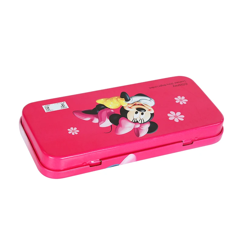 Children kids cute lovely hot sale custom metal tin pencil box school use