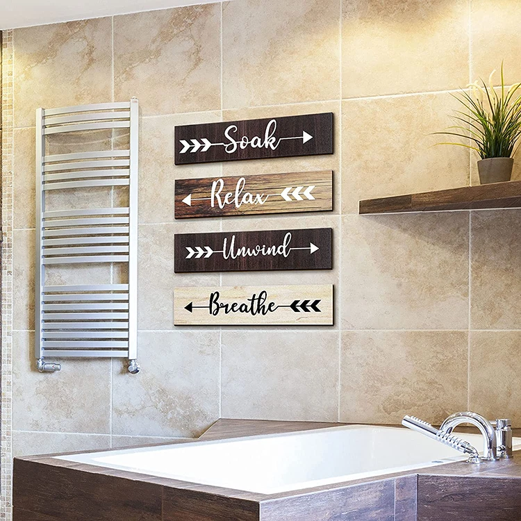 Charming Country Home Decor Home Decor Wood Craft Signs Board Wood Signs to Decorate Walls
