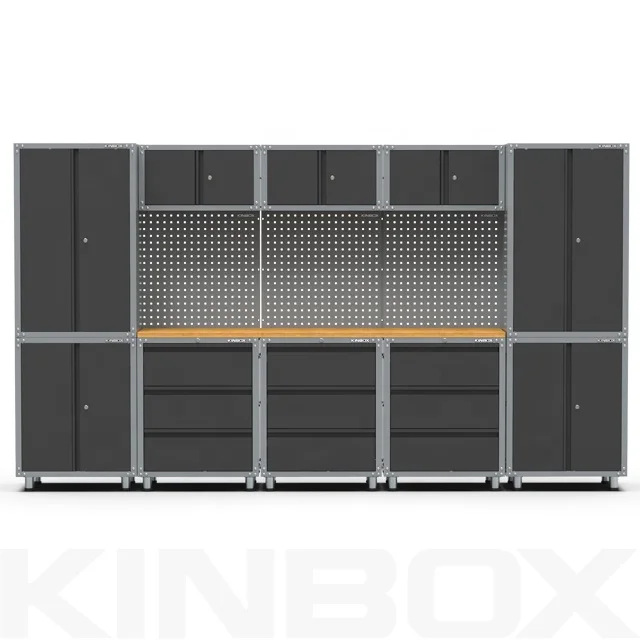 Kinbox 14 штук Лучшие популярные гаражные ящики для хранения промышленной