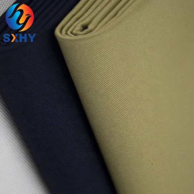 TC 80/20 20*16 120*60 235gsm Twill Textile Fabric Cloth Material Cotton Twill Fabric For Pantsand Work Wear