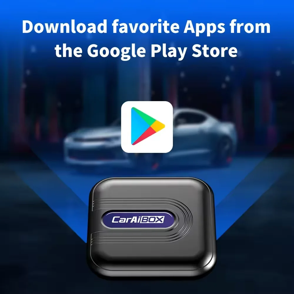 Wireless CarPlay Android 13.0 Auto USB Adapter QCM6125 8-Core CPU  With SIM Wired Android Auto Car play Android Ai Box