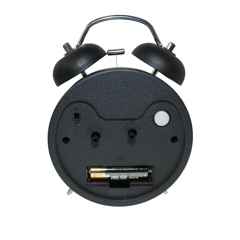 T307 Tabletop Classical Quartz Promotional Modern Home Desk & Table Gold Twin Bell Alarm Clock