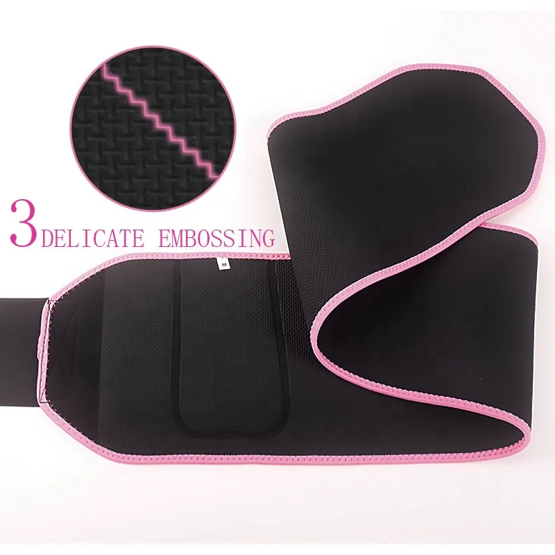 High Quality Custom Logo Women Men Corset Stomach Fitness Brace Sweet Slim Sweat Waist Trimmer Support Trainer Belt