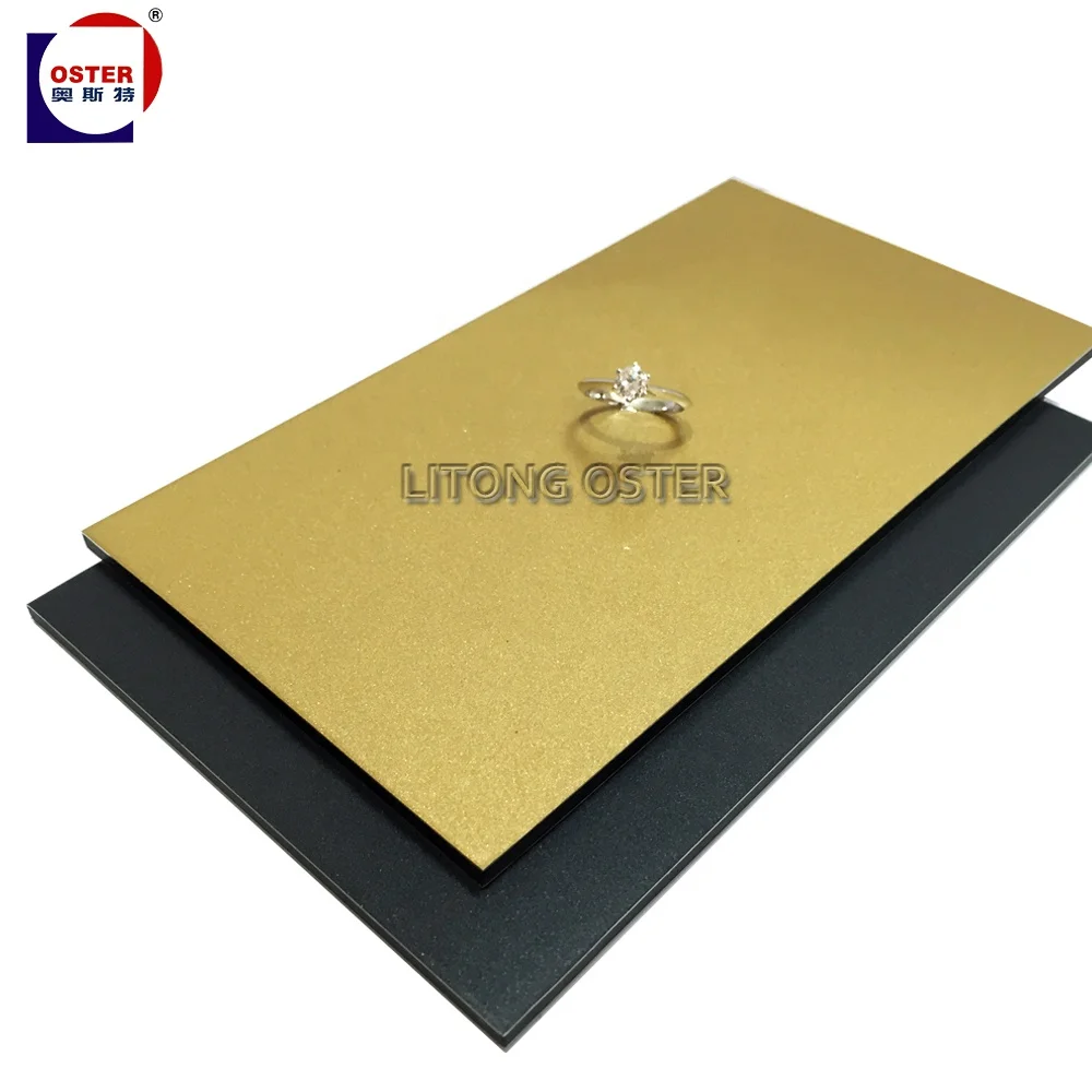 Oster Alcobond Construction Wall Cladding Decorative Aluminum Composite Panel 4mm ACP ACM panels
