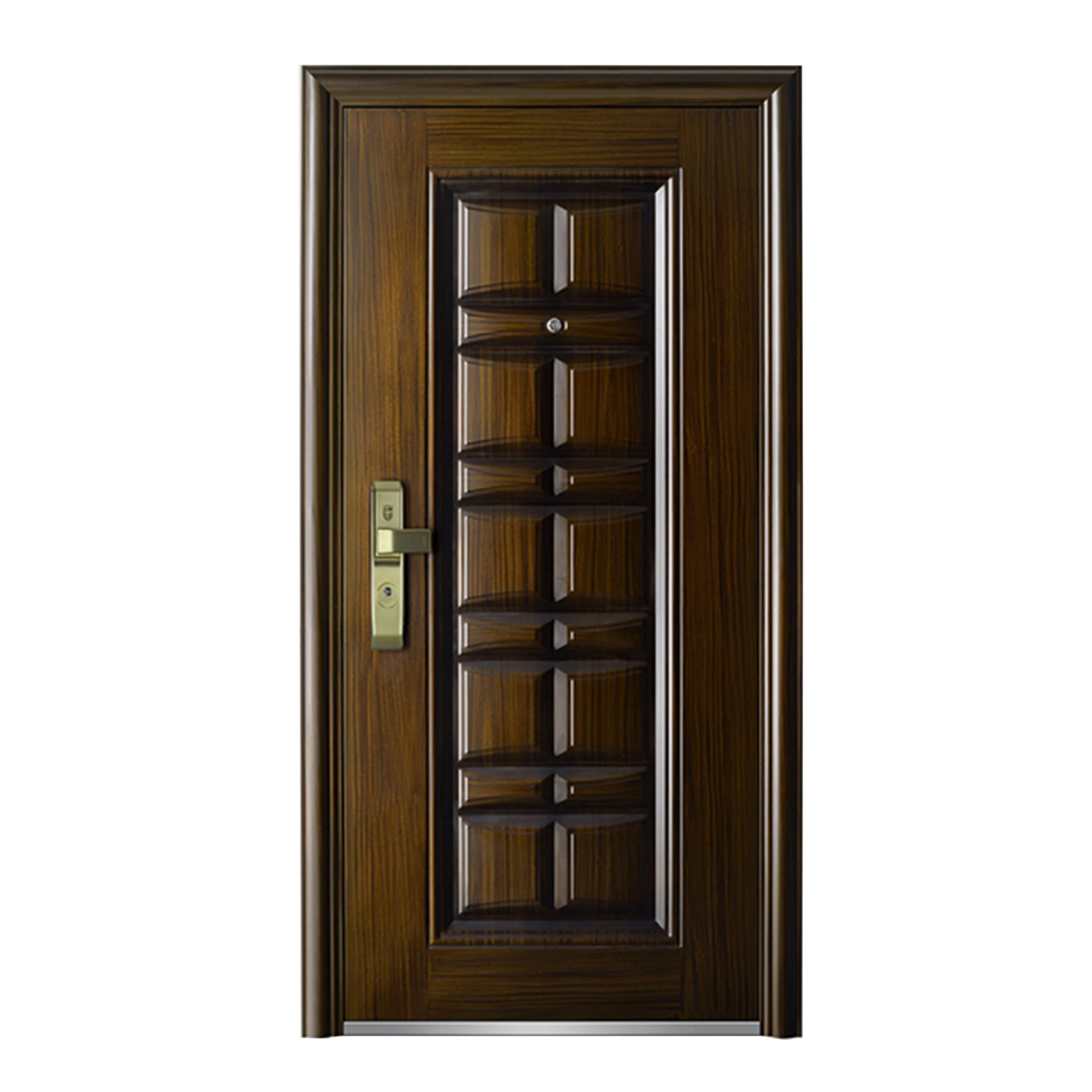 Advanced Technology Good Price Front Metal Doors Fire Resistant Outside Security Door Anti-theft Hollow Core Steel Door