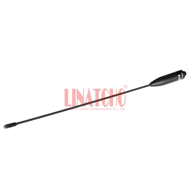 NA519 VHF UHF Dual band Frequency SMA Female Thin Flexible Portable Radio Walkie Talkie Antenna