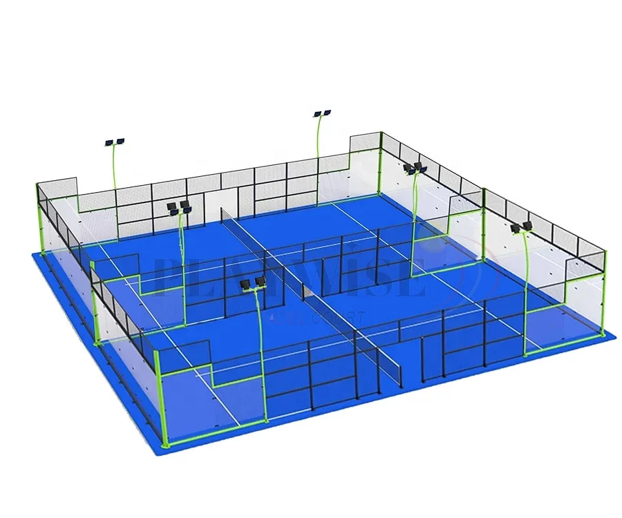 Прямая продажа padel court высококачественное спортивное оборудование padel система теннисного корта