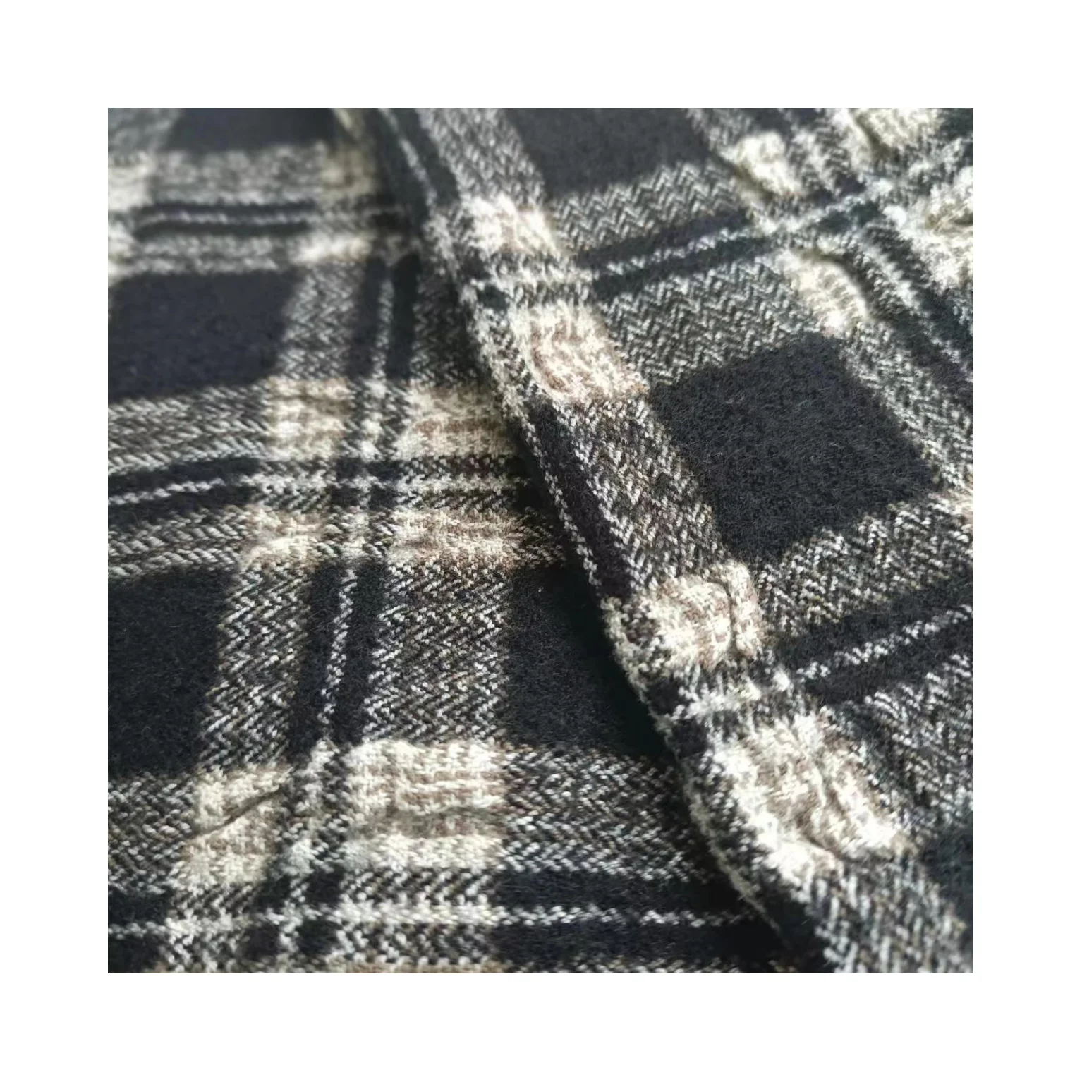 Woolen wool fabrics woven  wool fabric for women men boys girls coats  fashionable spring and autumn collection