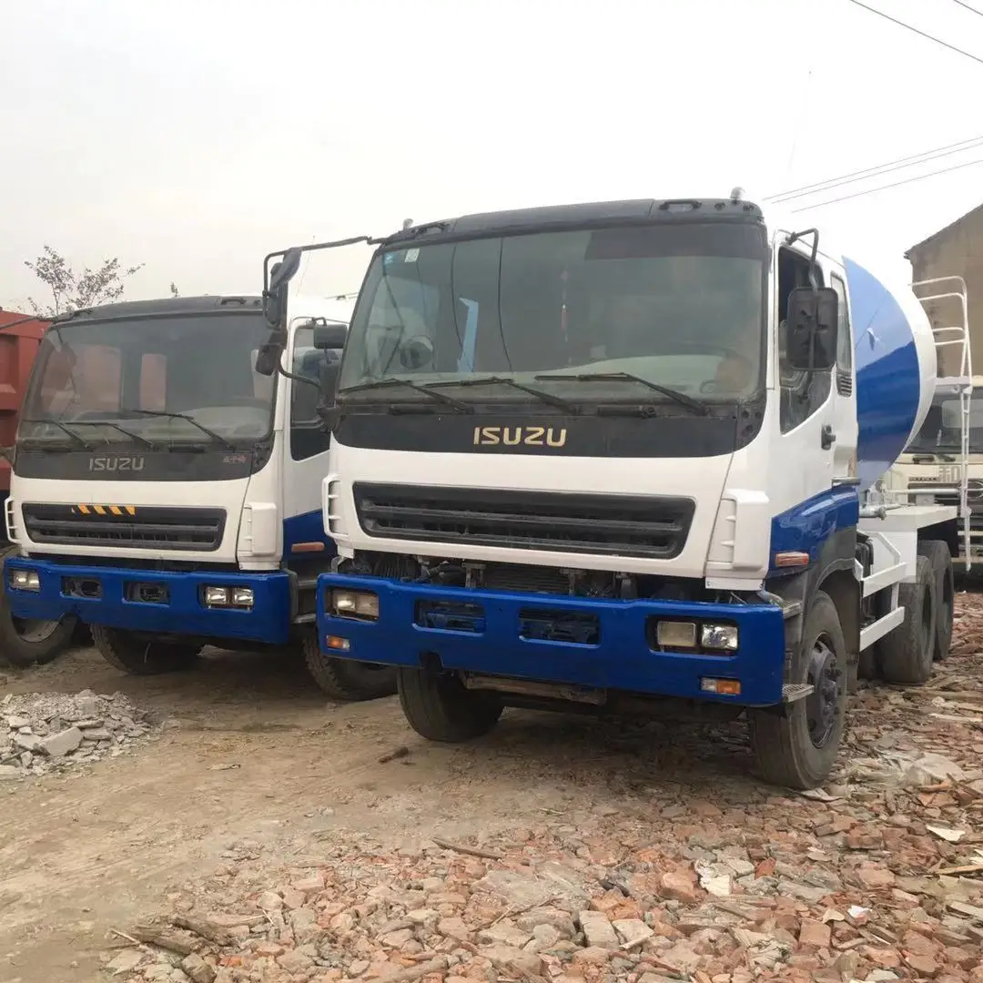 Японская Бетономешалка isuzu б/у автобетономешалка