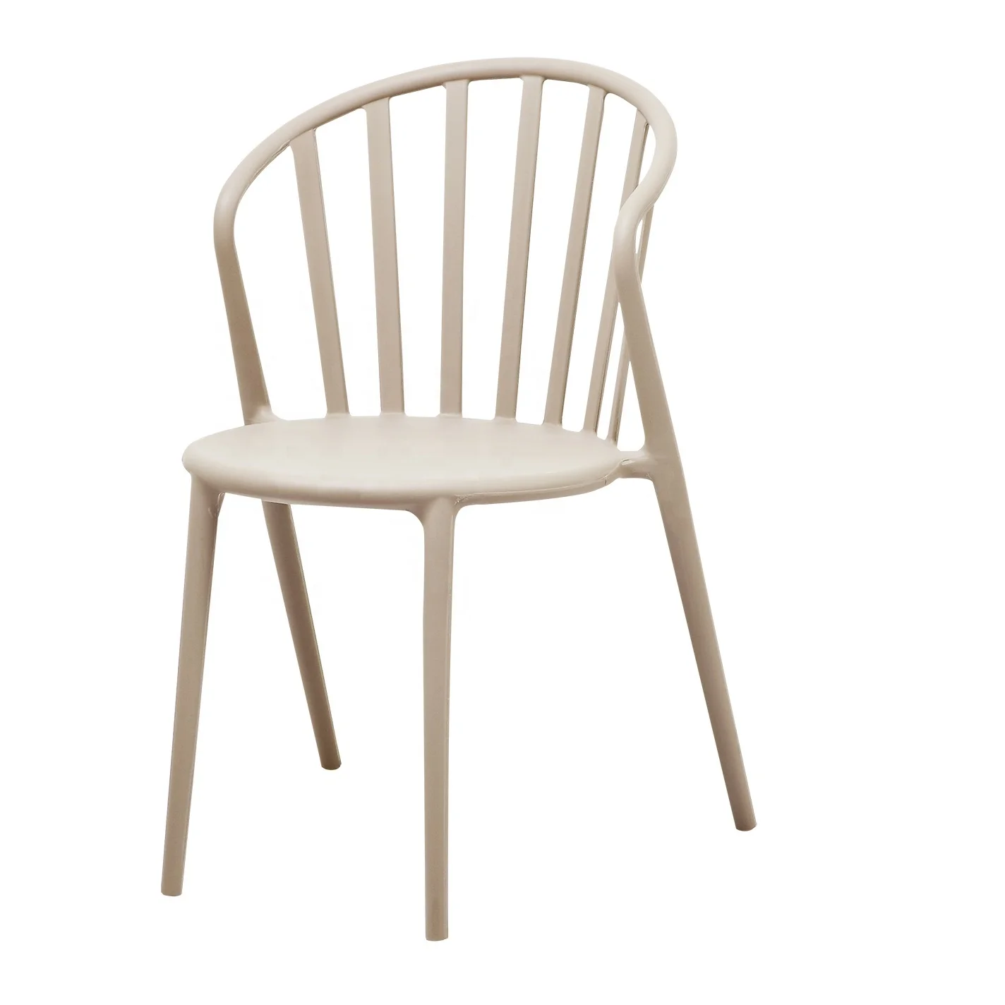 DHF Custom Design Outdoor Chair, Plastic Red Chairs Stackable