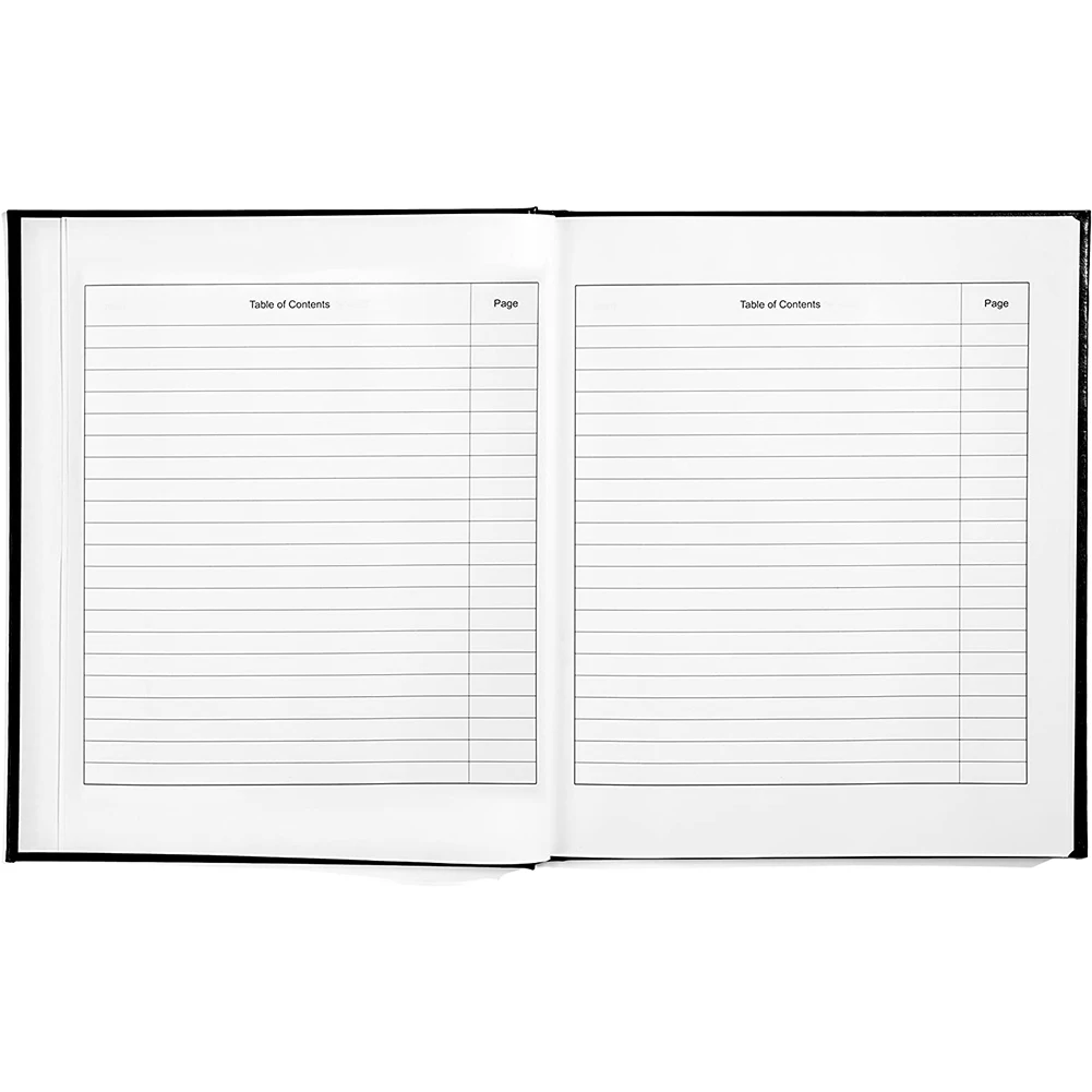 
China supplier Subject College Ruled Unlined Grid Velum Lab Pages Grid Hardcover Notebook 