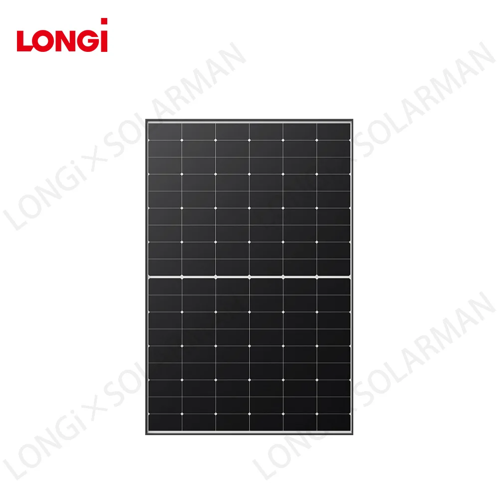 LONGi Hi-MO X6 Scientist LR5-54HTH 445-455M HPBC Technology Black Frame LONGi solar panel module 445W 450W 455W