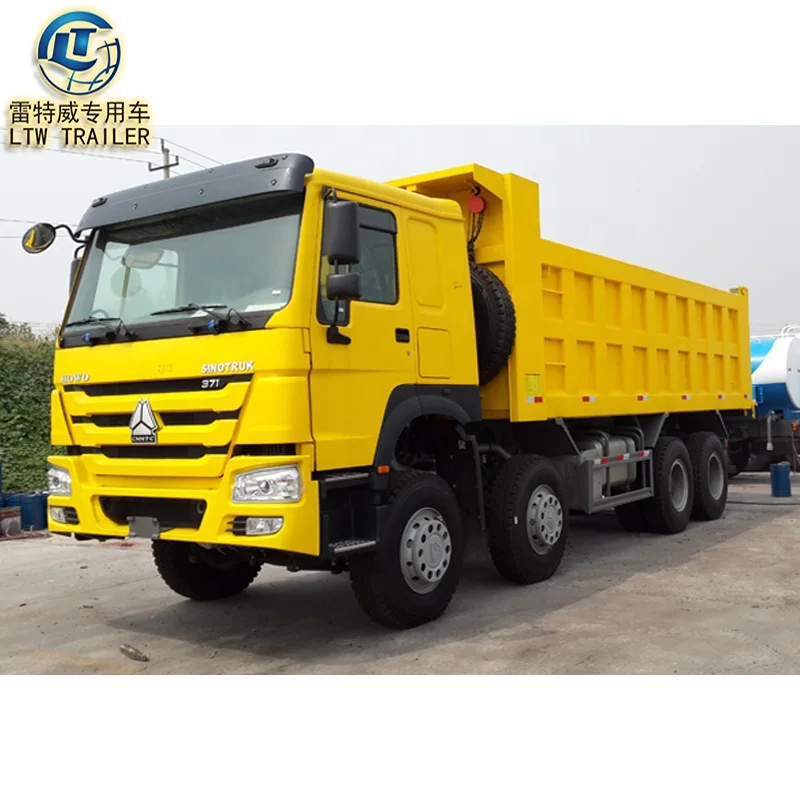 Second hand sinotuck HOWO левый правый Привод 371hp 10 колесный самосвал б/у Самосвал 6x4 8x4 для продажи