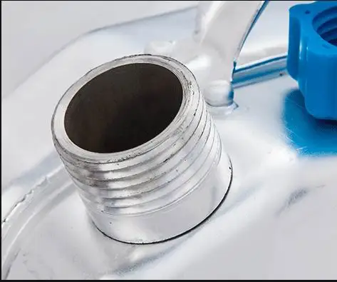 10L Jerry Can Gas Fuel Oil Aluminum Tank Water Carrier With Spout