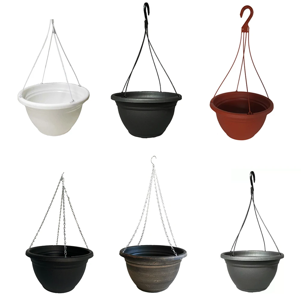 Best Selling Creative Wall Hanging Green Radish Succulent Flower Pot Plastic Woven Flower Pot Hanging Basket