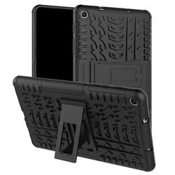 For Tab A8.0 T290 case T295 Tablet armor case TPU+PC Shockproof Stand Cover for Samsung galaxy Tab A 10.1/10.5 inch T580 case