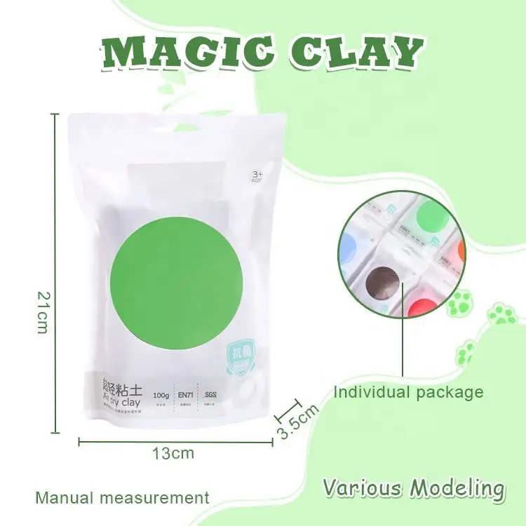 Wholesale Air Dry Soft Clay Colored Super Light Clay for Kids Education Toy