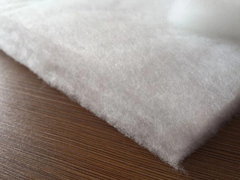 Warmth Stacking Environmental Protection Soft Non Woven Polyester Wadding