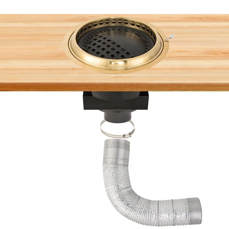 Korean Restaurant Charcoal Barbecue Oven Thickened Material Durable And Durable Factory Goods