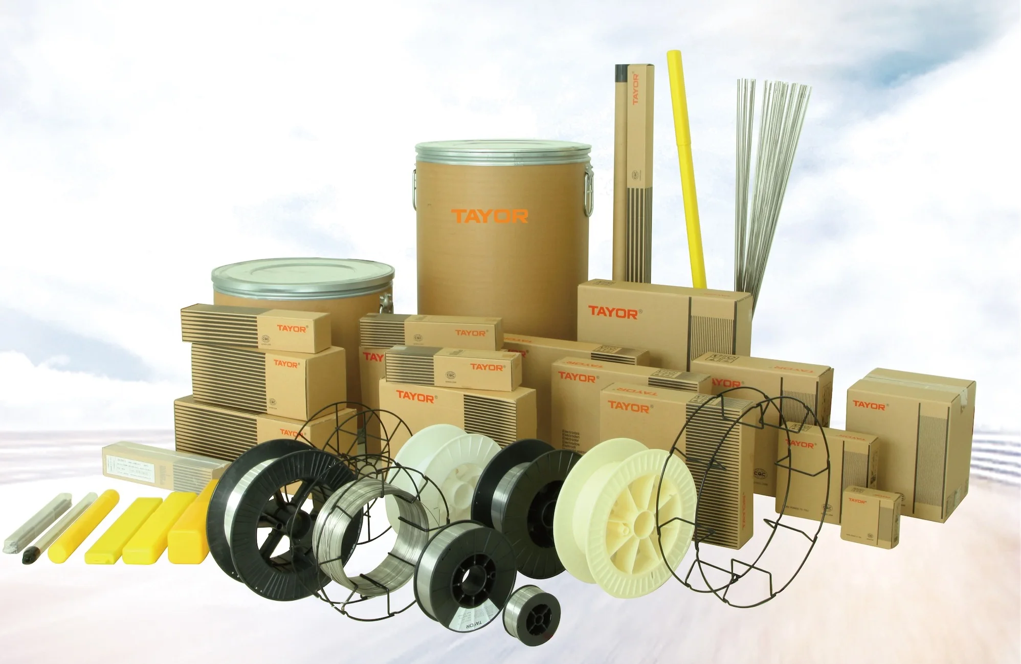 TAYOR Dia 2.0mm, 2.5mm, 2.6mm, 3.2mm, 4.0mm, 5.0mm E6013 Welding Electrodes Rods