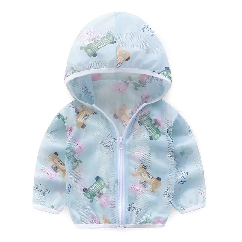 Outdoor Anti-UV Sun Proof Skin Clothing Sunscreen Wear Children kids boys girls Sun Protection Clothing