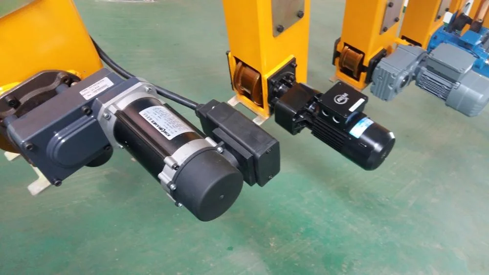 electric traveling crane wheel block end carriage end beam end truck with gear motor for 10ton bridge crane