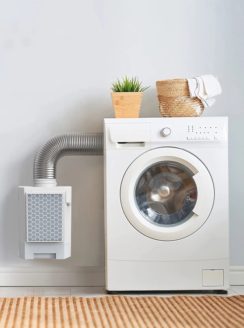 Dryer Vent Kit Semi Rigid Aluminum Flexible Air Duct Connector for Dryer Venting