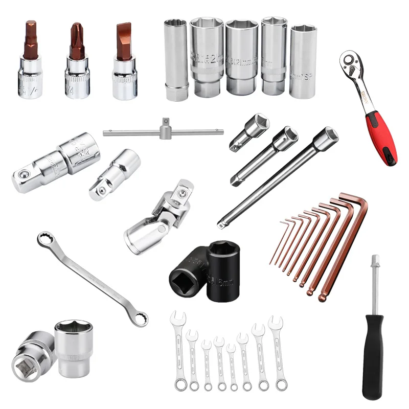 121-piece Combination Rachet Wrench 1/4 inch Socket Set Tool Kit FOB Craftsman Mechanic Tool wrench socket set