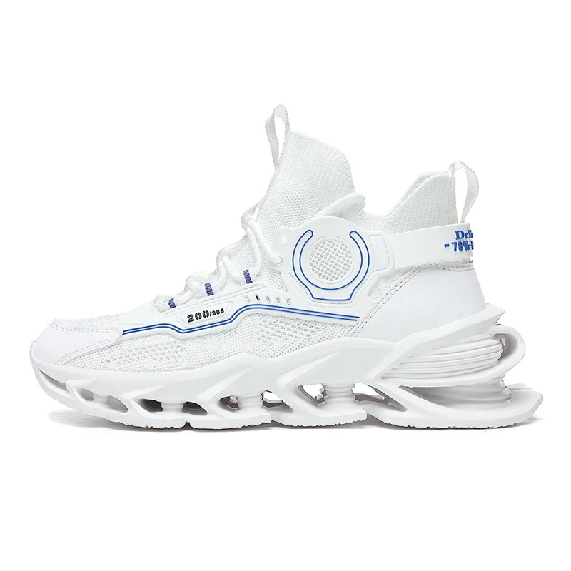 IDOIT Wholesale Fashion Breathable Non Slip Casual Shoes Mesh Running Sports Shoes For Men Sneakers