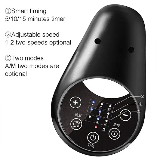 2-in-1 Portable Arm Robot Rehabilitation Training Equipment with Finger and CPM Leg Training for Hand Leg Function Recovery