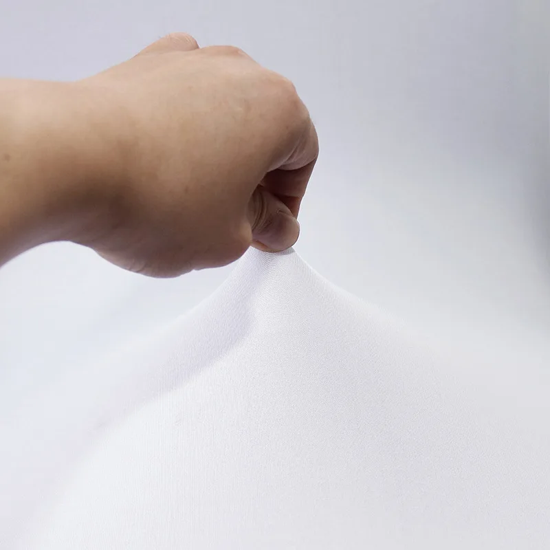 White Scuba Spandex Stretch Wedding Chair Covers