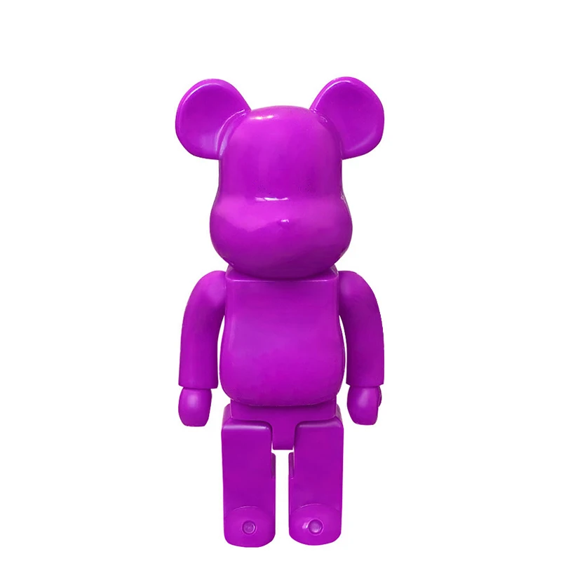 Custom polyresin brick bear figure art statue resin home decor figurine bearbrick sculpture