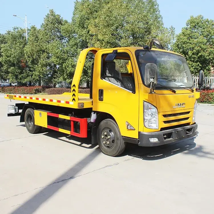 high quality Isuzu 4x2 wrecker truck Euro5 towing truck 5ton road wrecker truck for Sale