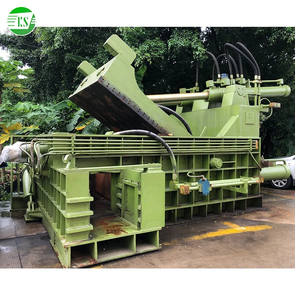 Y81-400 scrap metal baler automatic baler machine hydraulic scrap baling machine for sale