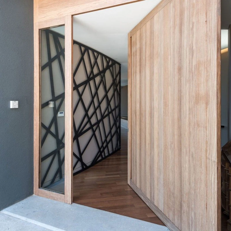 China top manufacturer house villa exterior door usa entrance security pivot gate door