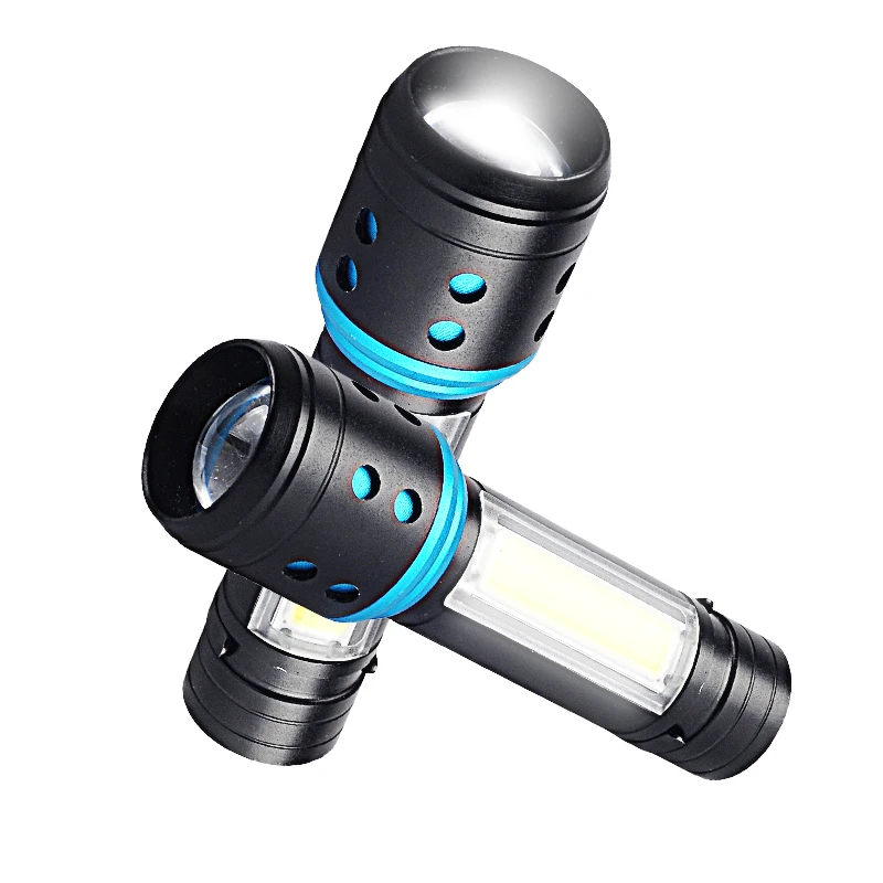 Waterproof and rechargeable Suitable for camping emergency vehicle Mini small led flashlight usb charge