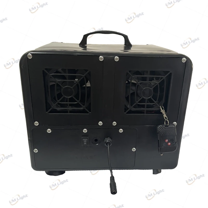 500w Manual Remote Control Double Wheel Price Mobile Stage Bubble Machine
