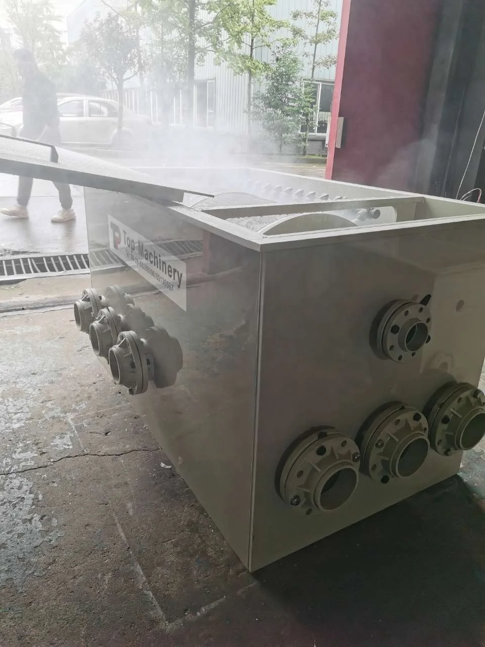 ras customized tilapia aquaculture fish farming system aquaponics system Drum filter