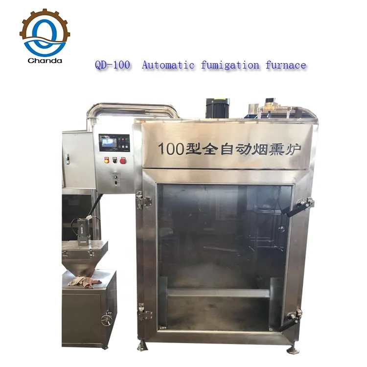 Commercial electric meat sausage smoke oven/fish chicken turkey smoker