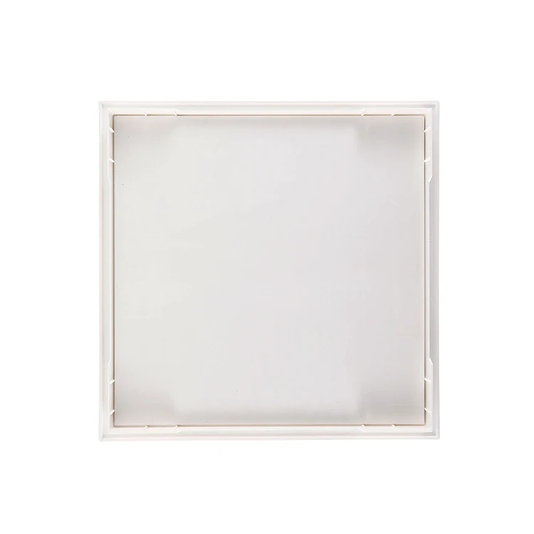 Hongsen Pallet Type 35*35 CM White Coating ABS Plastic Ceiling Access Panel Removable