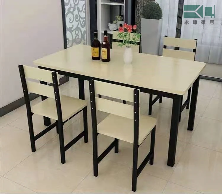 Modern Design 4 Seater Dining Table Set Chairs Dining Room Furniture Dining Tables