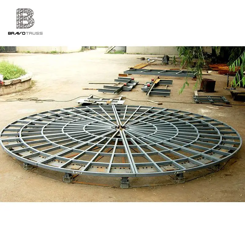 New Car Club Rotating Stage Lights Truss Round Circle Square Revolving Stage Platforms