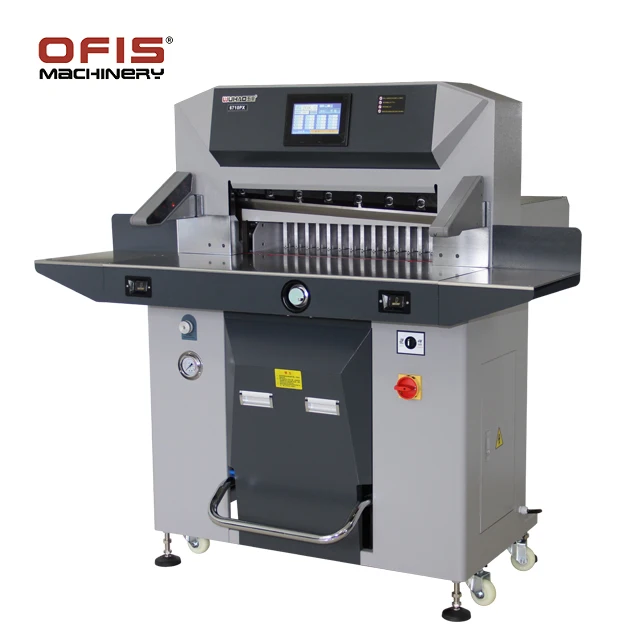 6710PX Hydraulic Automatic Heavy Duty Paper Trimmer Guillotine Paper Cutting Machine